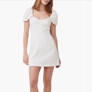 French Connection Whisper Flutter Sleeve Minidress